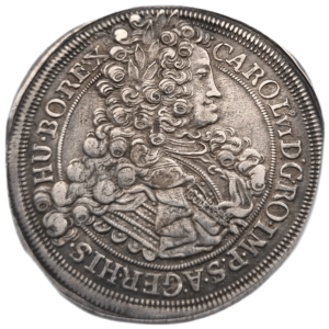 1/2 Tolar 1716 Kutná Hora, Karel VI.
