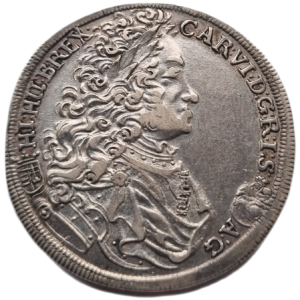 1/2 tolar 1714 k.b. Karel VI.