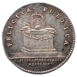 Korunovační žeton 1790, Leopold II.