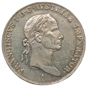 1/2 Tolar 1832 A, František I.