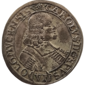 6 krejcar 1679, Karel II. Liecht., Arcibiskupství Olomouc