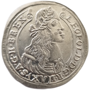 15 Krejcar 1676 KB, Leopold I.