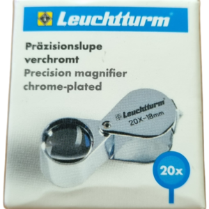 Numismatická lupa, leuchtturm