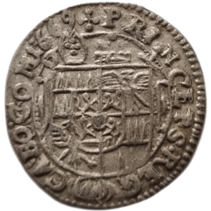 3 Krejcar 1669, Karel II. Liechttenstein, Arc. Olomouc