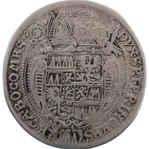 15 Krejcar 1694, Karel II. Liechtenstein Arc. Olomouc