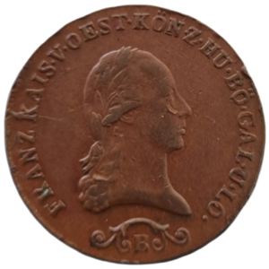 3 Krejcar 1812 B, František II.