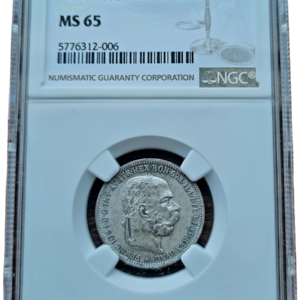 1 Koruna 1893, MS65, František Josef I.