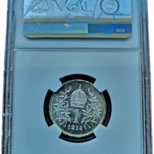 1 Koruna 1914, MS65+, František Josef I.