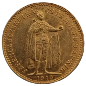 10 Koruna 1910 KB, František Josef I.