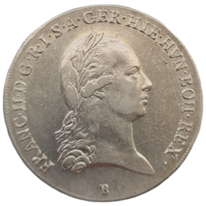 Tolar Křížový 1793 B, František II.