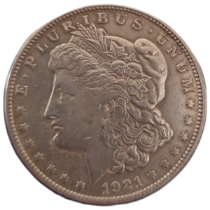 1 Morgan Dollar 1921 S