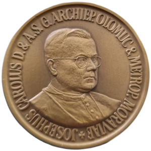 AE Medaile 1948, Intronizace Arcibiskupa Karla Matochy