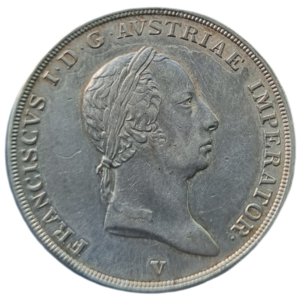 1/2 Scudo 1825 V, František II.