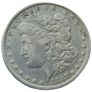 US Morgan Dollar 1887 O