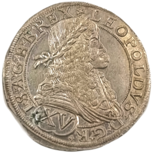 15 Krejcar 1675 Vídeň, Leopold I.