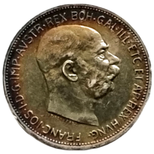 2 Koruna 1912 b.z. František Josef I.