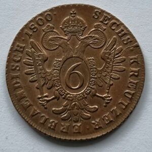 6 Krejcar 1800 B, František II. ( I )