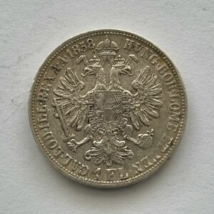 1 Zlatník 1858 V , František Josef I.