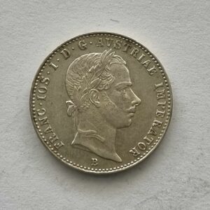 1/4 zlatník 1858 B