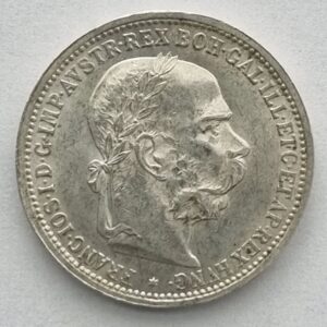 1 Koruna 1893 b.z. František Josef I.