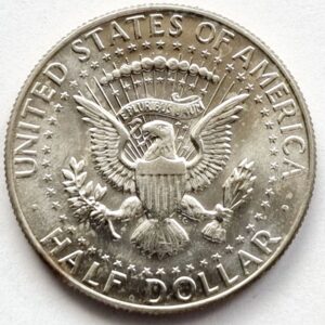 1/2 Dolar 1967, Kennedy half Dollar