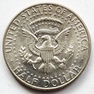 1/2 Dolar 1968, Kennedy half Dollar