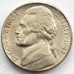 5 cent 1942 S , Thomas Jefferson