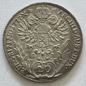 20 Krejcar 1777 , Praha , Marie Terezie.