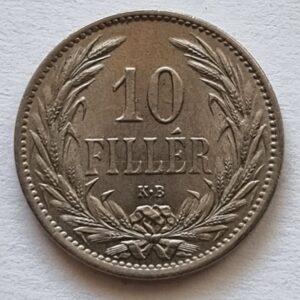 10 Fillér 1894 K.b. František Josef I.