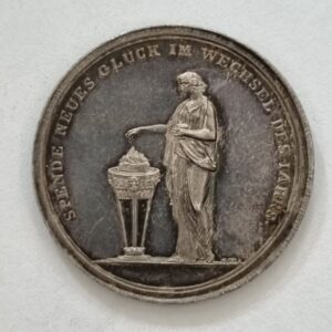 Stříbrná medaile - František II.(I) , nedatovaná.