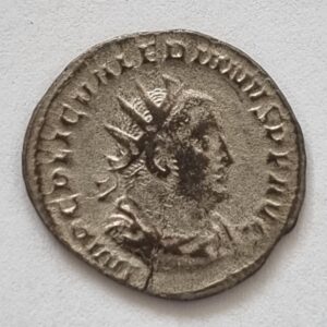 Stříbrná Antonianus - Valerian I. ( 253- 260).