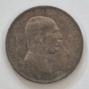 Stříbrná 5koruna 1908jubilejní ,František Josef I.