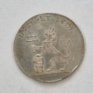 Stříbrny Korunovační žeton 1792 , František II (I ) 24.5mm