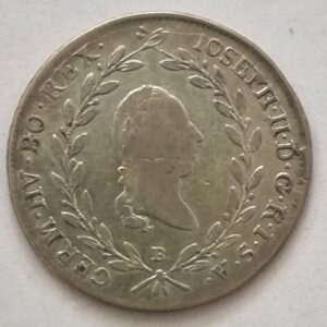 Stříbrný 20 Krejcar 1788 B, Josef II.