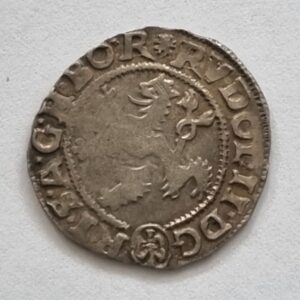 Stříbrný Bílý groš 1609 Kutná Hora, Rudolf II.