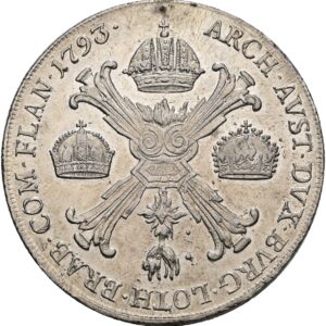 Tolar Křížový 1793 B, František II.