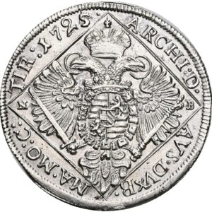 1/4 Tolar 1725 N-B. Karel VI.