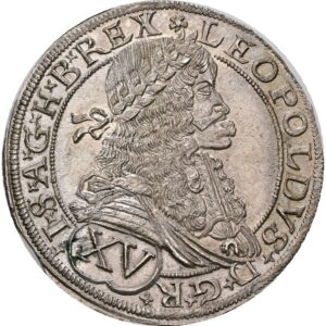 15 Krejcar 1675, Vídeň, Leopold I.