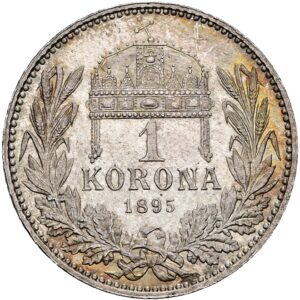 1 Koruna 1895 k.b., František Josef I.