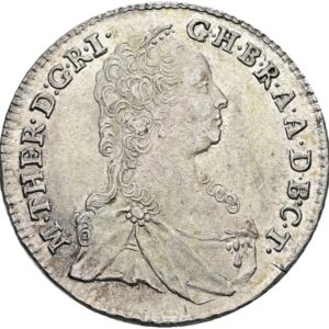 17 krejcar 1752 K.B., Marie Terezie