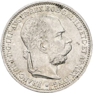 1 Koruna 1893 b.z. František Josef I.