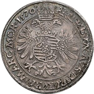 60 krejcar 1570 , Jáchymov, Maximilian II.