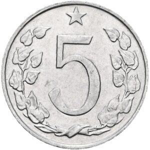 5 haléř 1966