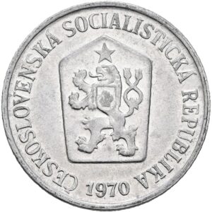 10 haléř 1970