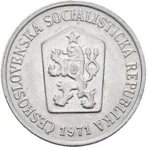10 haléř 1971