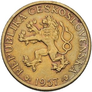 1 koruna 1957