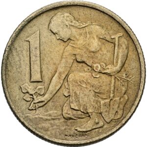 1 koruna 1960