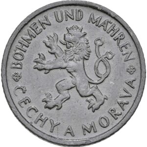 1koruna 1944 - Protektorát Čechy a Morava