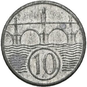 10 haléř 1941- Protektorát Čechy a Morava