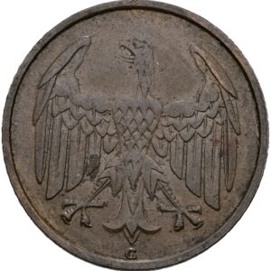 4 Reichspfennig 1932 G